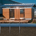 Fondation chalet bois