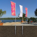 Fondation panneau publicitaire